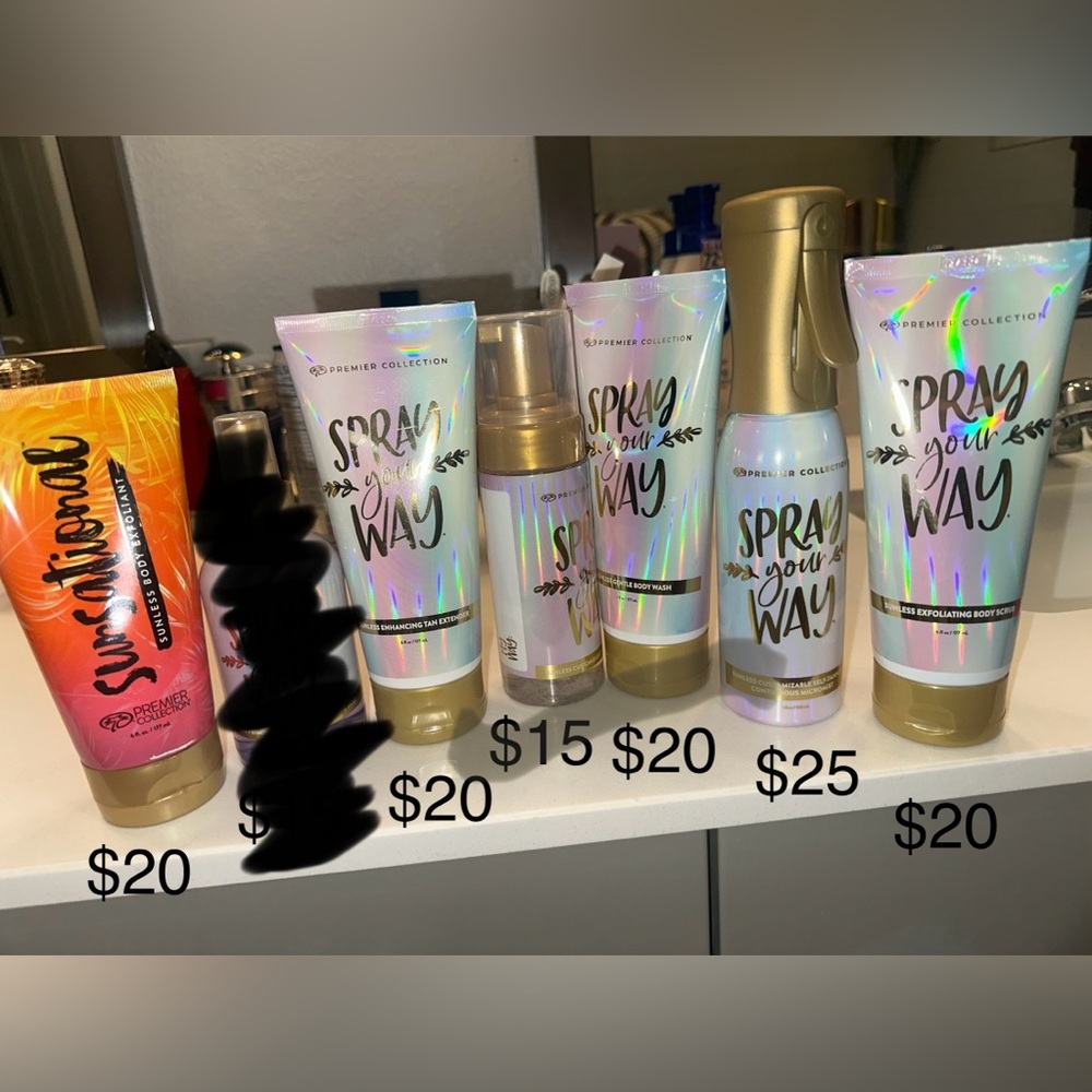 Palm beach tan brand new unopened products sunless and bed tanning